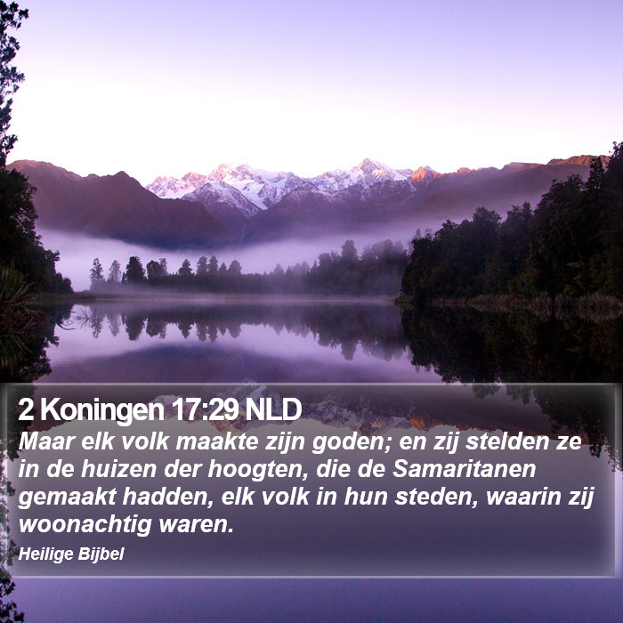 2 Koningen 17:29 NLD Bible Study