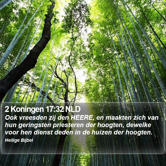 2 Koningen 17:32 NLD Bible Study
