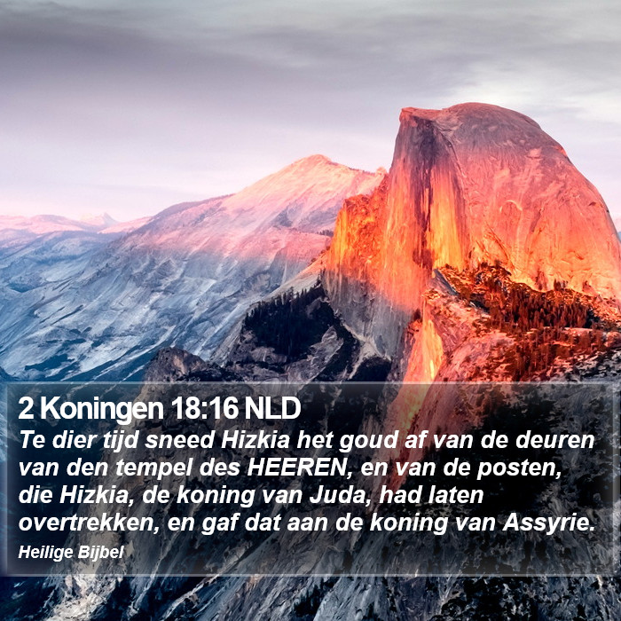 2 Koningen 18:16 NLD Bible Study