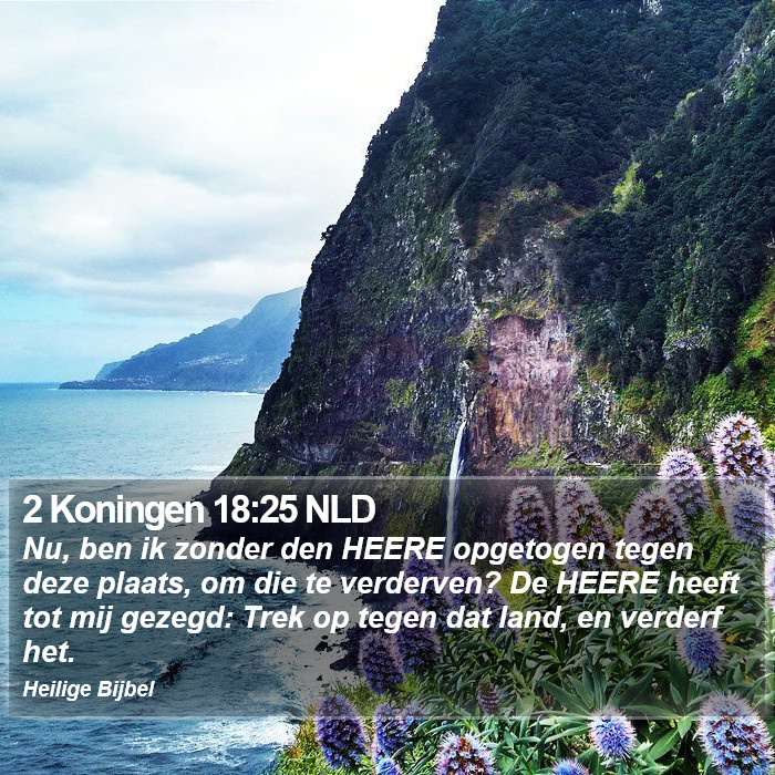 2 Koningen 18:25 NLD Bible Study