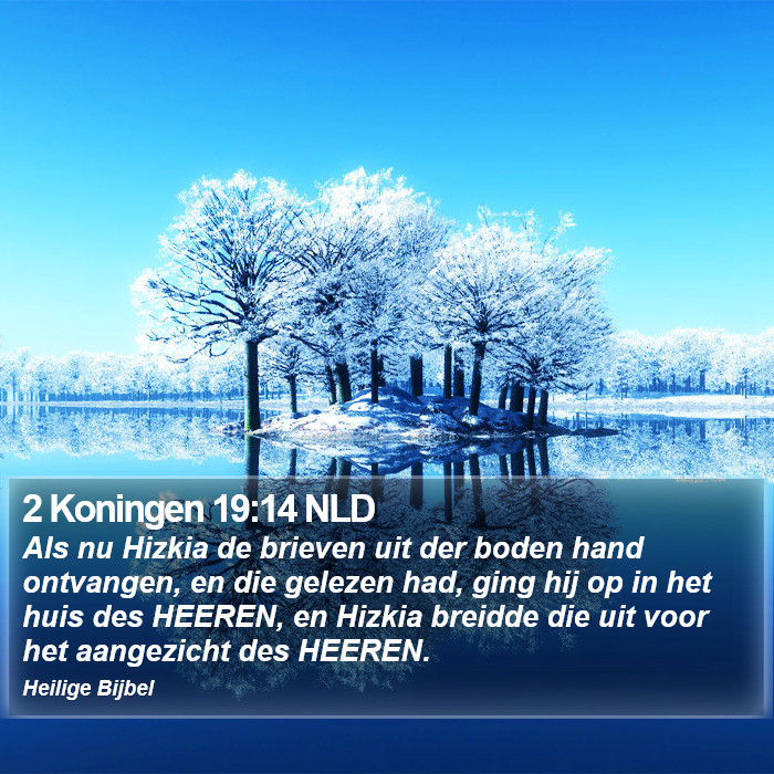 2 Koningen 19:14 NLD Bible Study