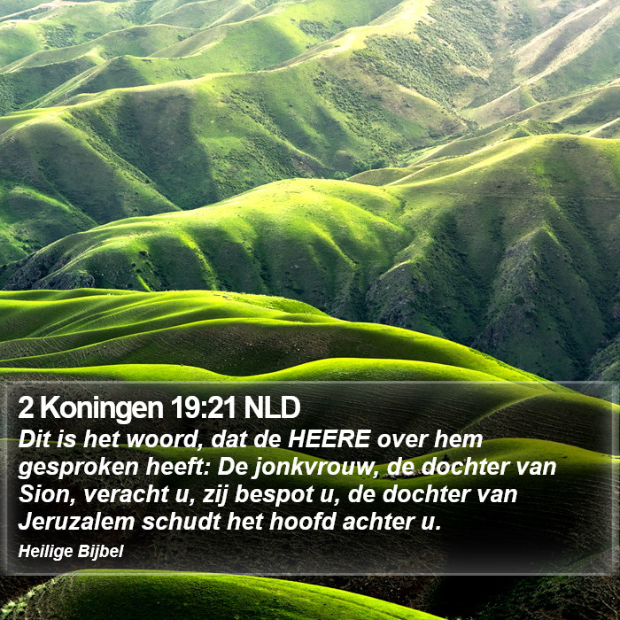 2 Koningen 19:21 NLD Bible Study