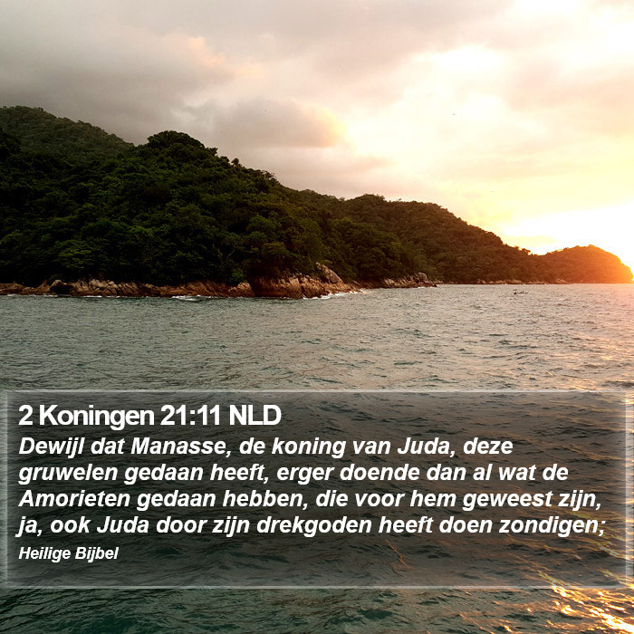 2 Koningen 21:11 NLD Bible Study