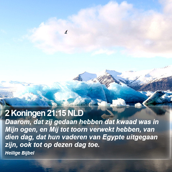 2 Koningen 21:15 NLD Bible Study