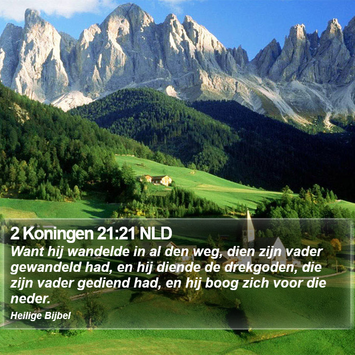2 Koningen 21:21 NLD Bible Study