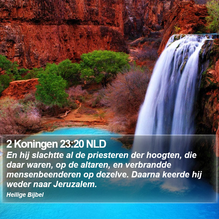 2 Koningen 23:20 NLD Bible Study