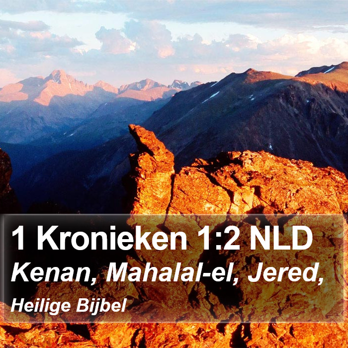 1 Kronieken 1:2 NLD Bible Study