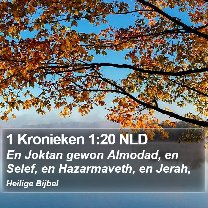 1 Kronieken 1:20 NLD Bible Study