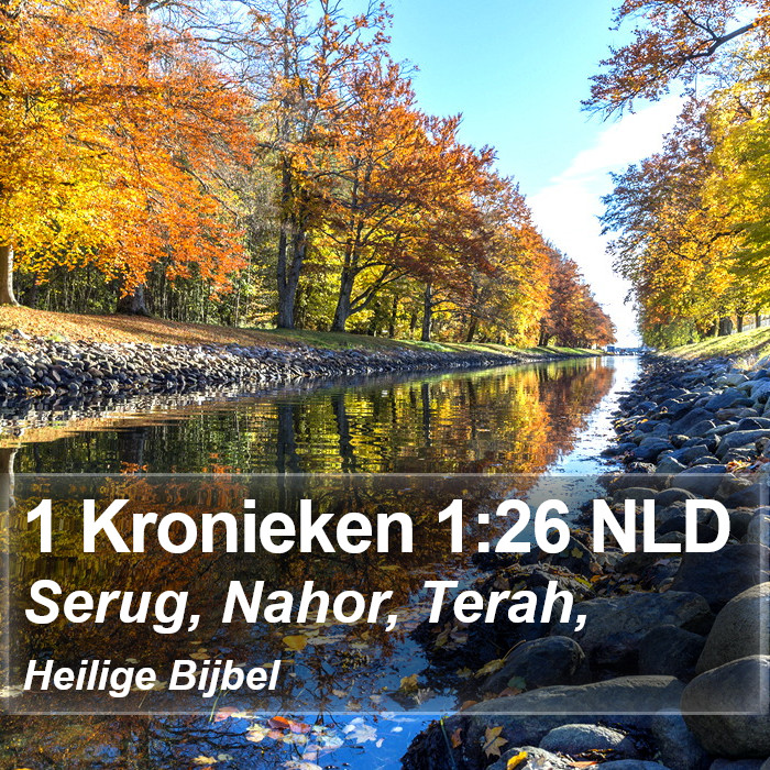 1 Kronieken 1:26 NLD Bible Study