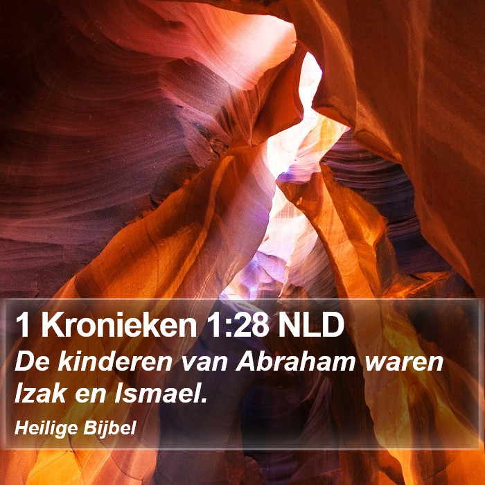 1 Kronieken 1:28 NLD Bible Study