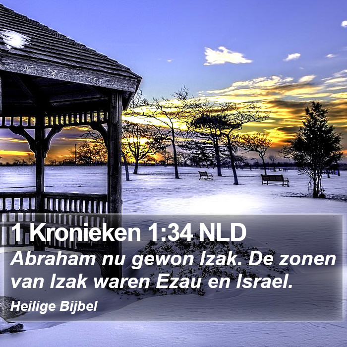 1 Kronieken 1:34 NLD Bible Study