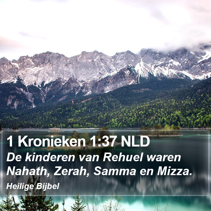 1 Kronieken 1:37 NLD Bible Study