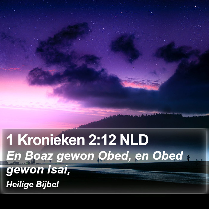 1 Kronieken 2:12 NLD Bible Study