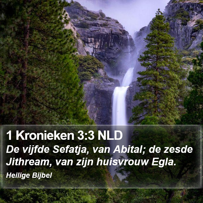 1 Kronieken 3:3 NLD Bible Study