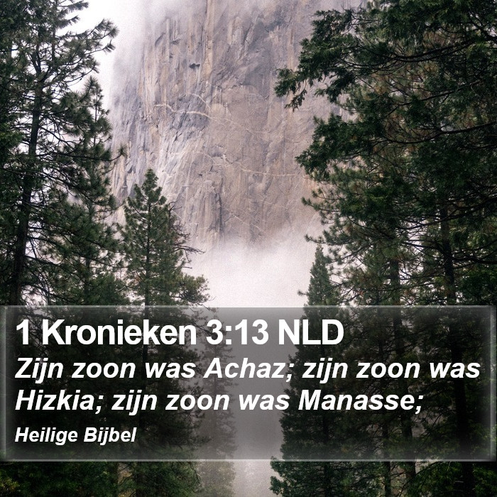 1 Kronieken 3:13 NLD Bible Study