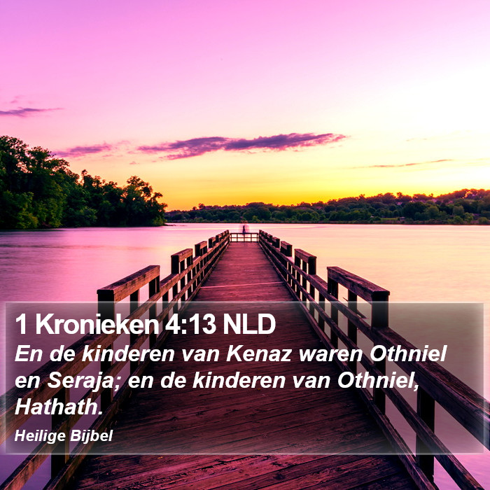 1 Kronieken 4:13 NLD Bible Study