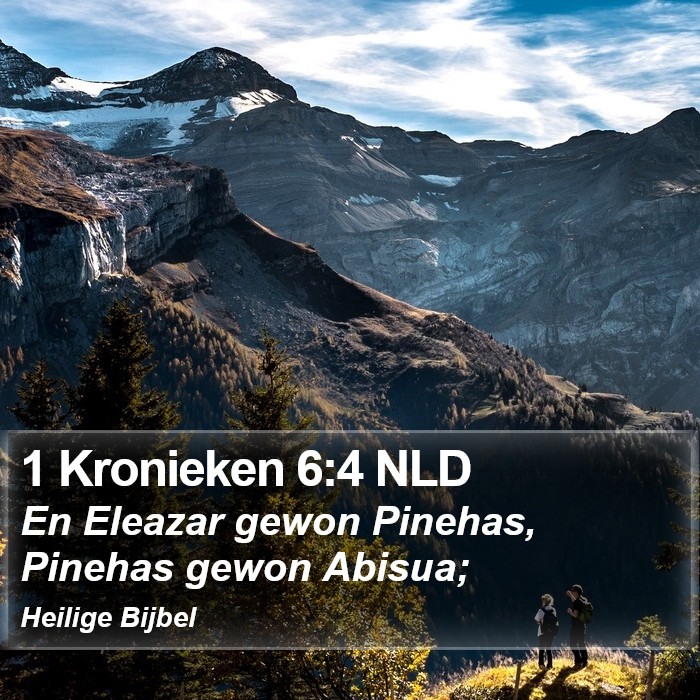 1 Kronieken 6:4 NLD Bible Study