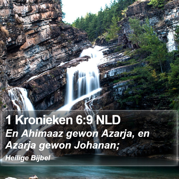 1 Kronieken 6:9 NLD Bible Study