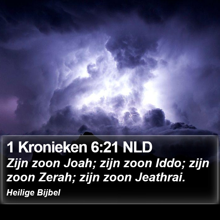 1 Kronieken 6:21 NLD Bible Study