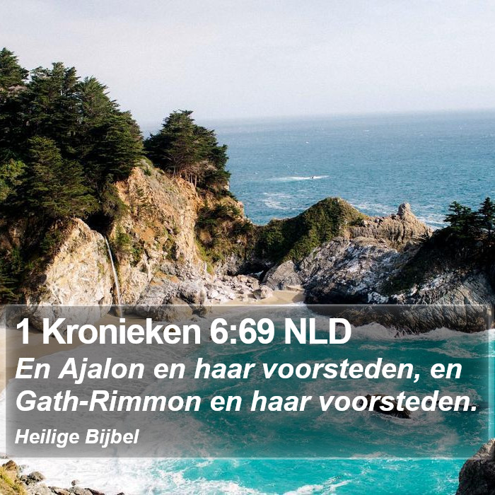 1 Kronieken 6:69 NLD Bible Study