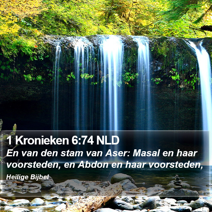 1 Kronieken 6:74 NLD Bible Study