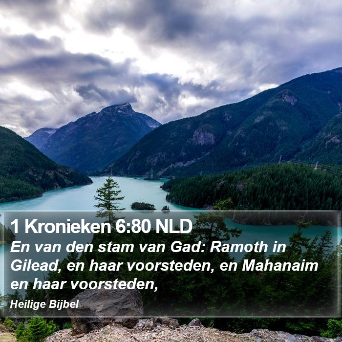 1 Kronieken 6:80 NLD Bible Study