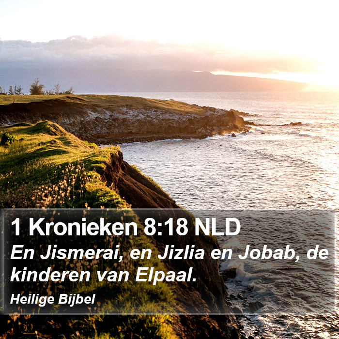 1 Kronieken 8:18 NLD Bible Study