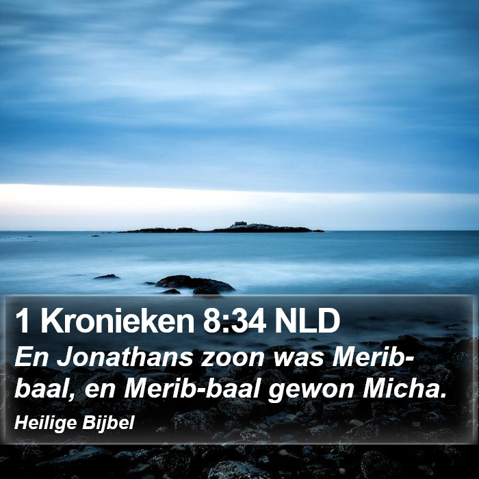 1 Kronieken 8:34 NLD Bible Study