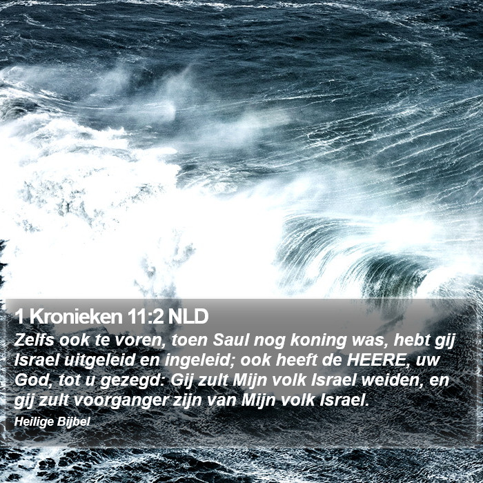 1 Kronieken 11:2 NLD Bible Study