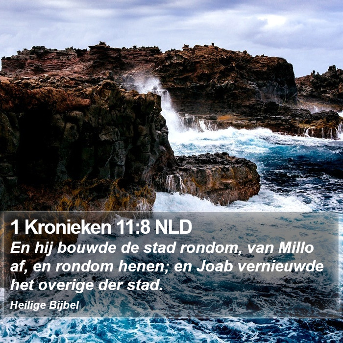1 Kronieken 11:8 NLD Bible Study