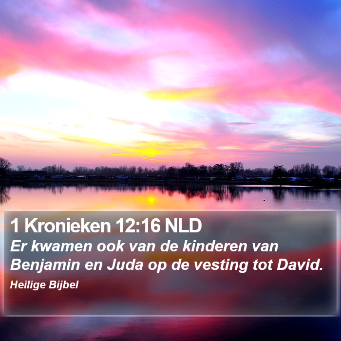 1 Kronieken 12:16 NLD Bible Study