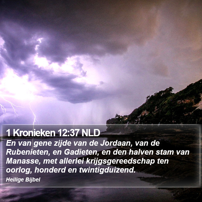 1 Kronieken 12:37 NLD Bible Study