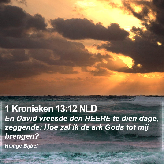 1 Kronieken 13:12 NLD Bible Study
