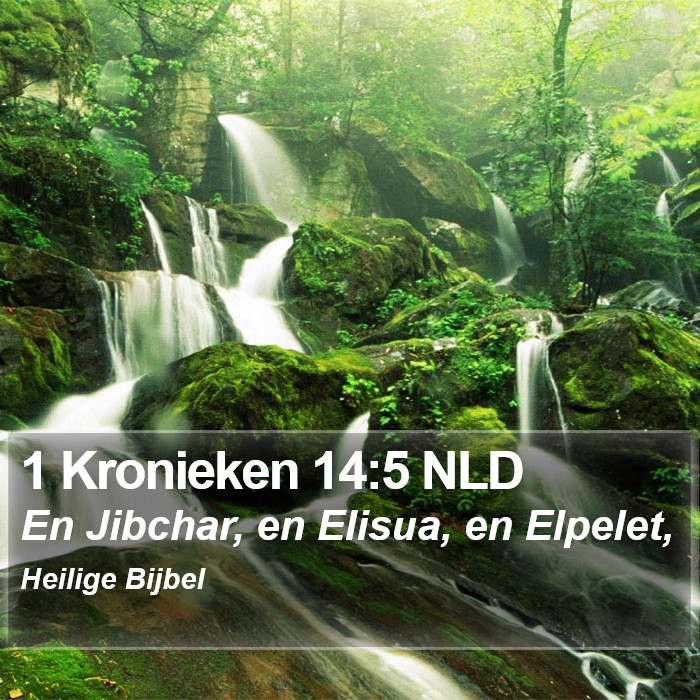 1 Kronieken 14:5 NLD Bible Study