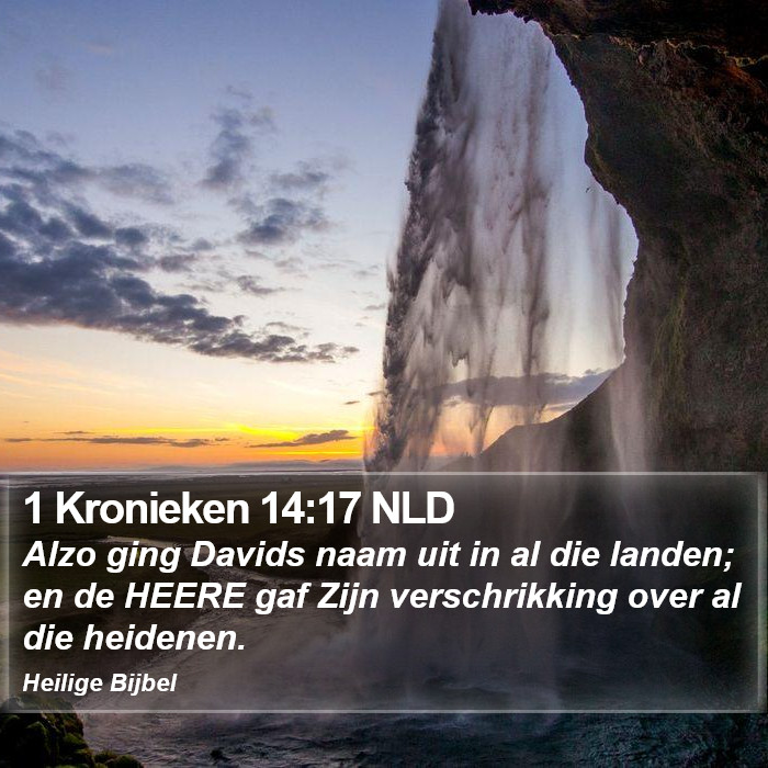 1 Kronieken 14:17 NLD Bible Study