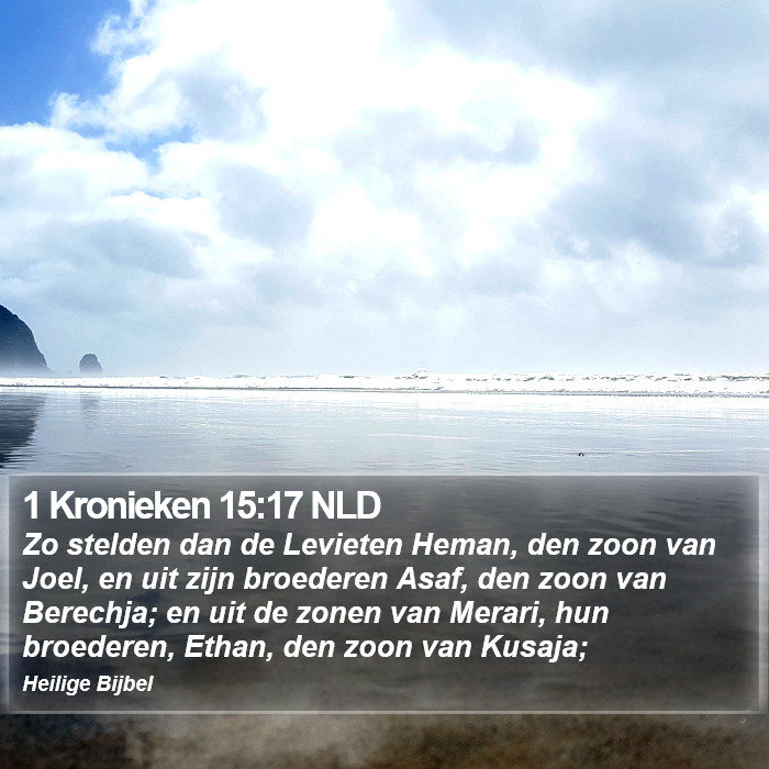 1 Kronieken 15:17 NLD Bible Study