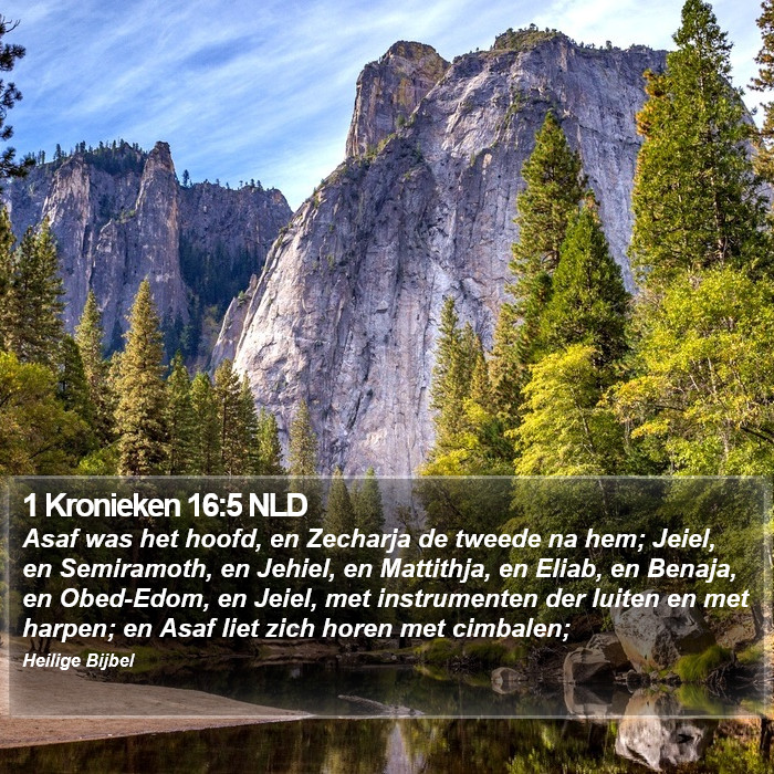 1 Kronieken 16:5 NLD Bible Study