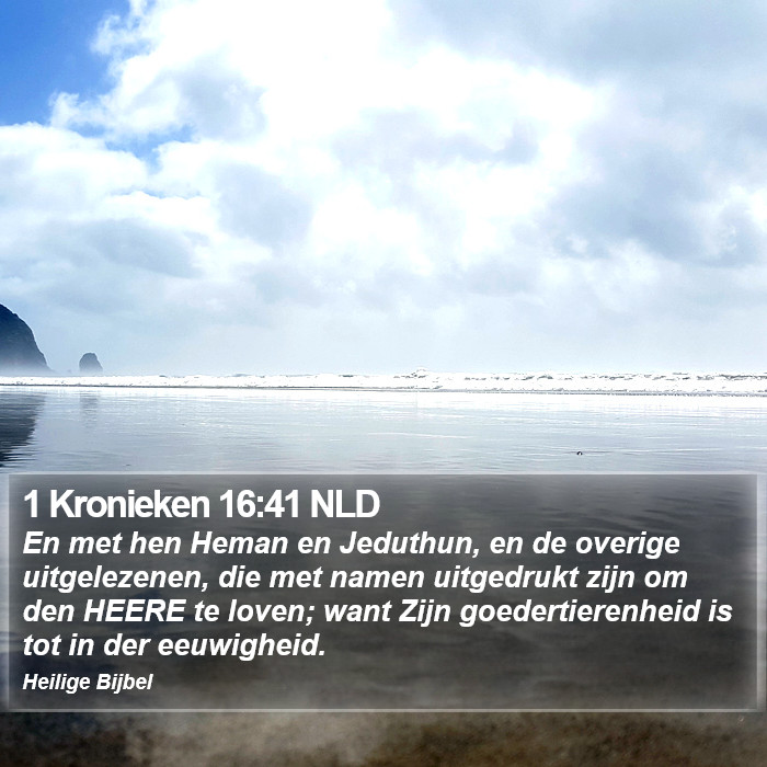 1 Kronieken 16:41 NLD Bible Study