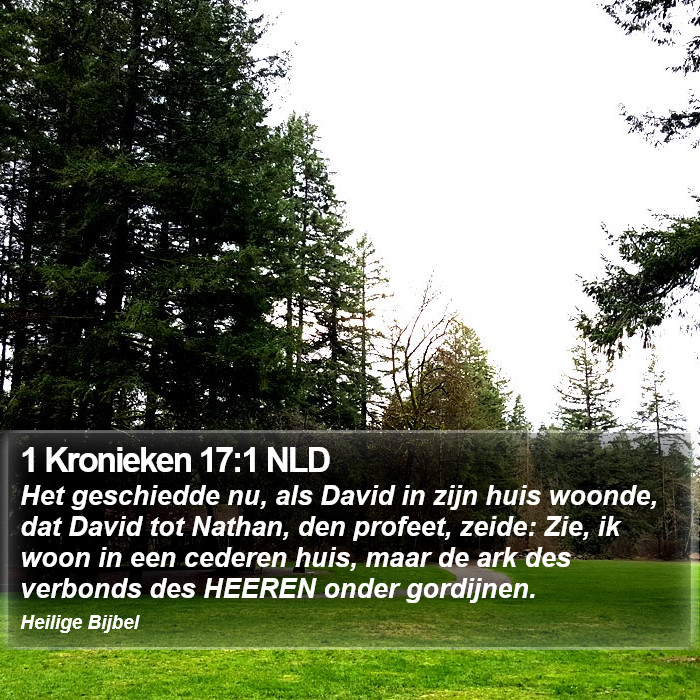 1 Kronieken 17:1 NLD Bible Study