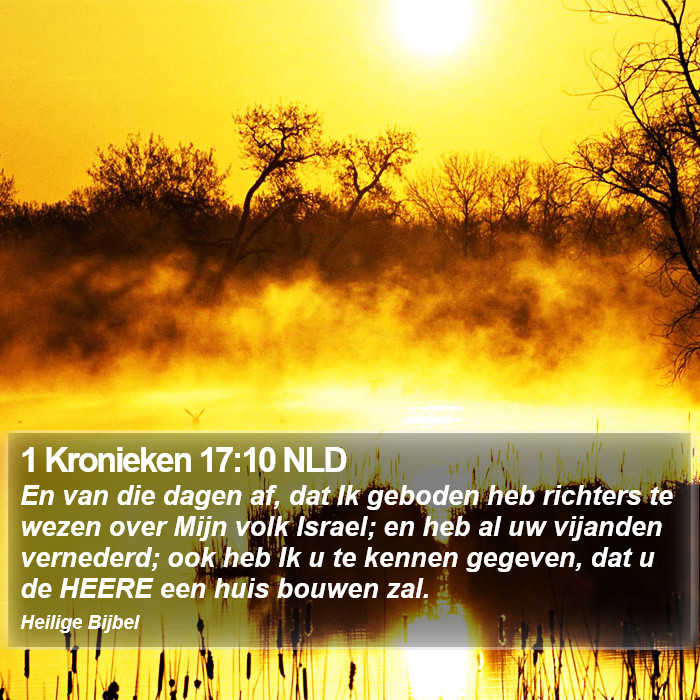 1 Kronieken 17:10 NLD Bible Study