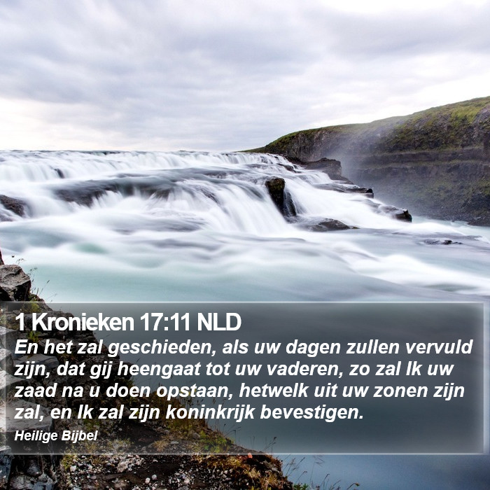 1 Kronieken 17:11 NLD Bible Study