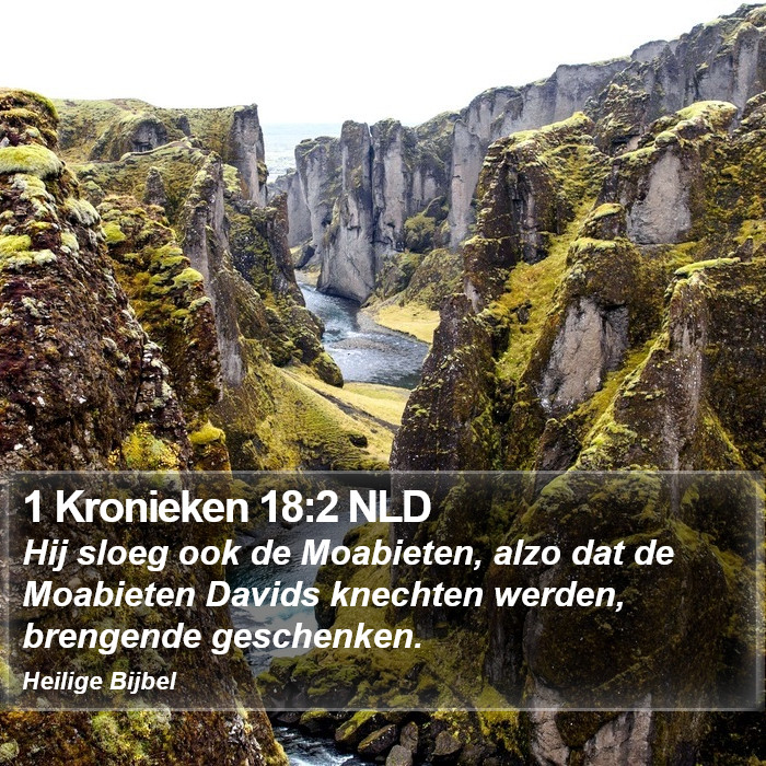 1 Kronieken 18:2 NLD Bible Study