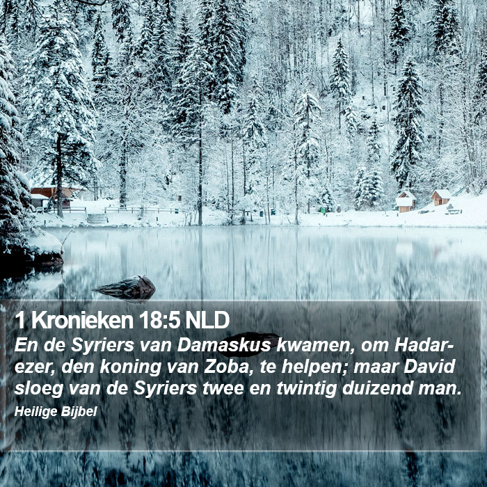 1 Kronieken 18:5 NLD Bible Study