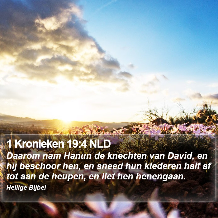 1 Kronieken 19:4 NLD Bible Study