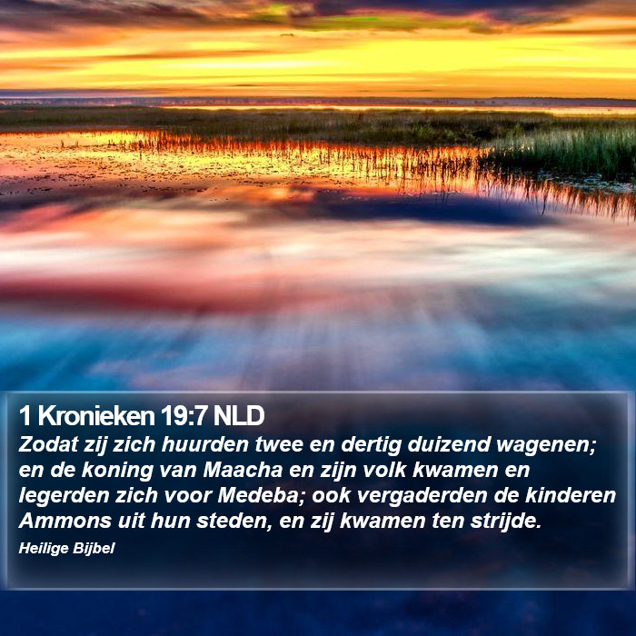 1 Kronieken 19:7 NLD Bible Study