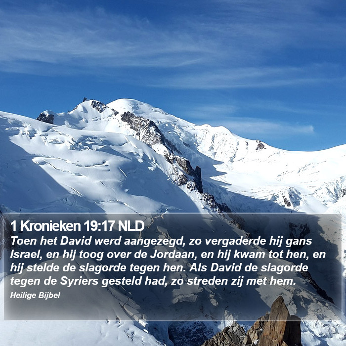 1 Kronieken 19:17 NLD Bible Study