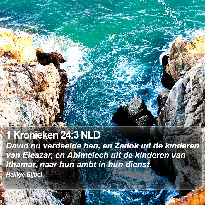1 Kronieken 24:3 NLD Bible Study
