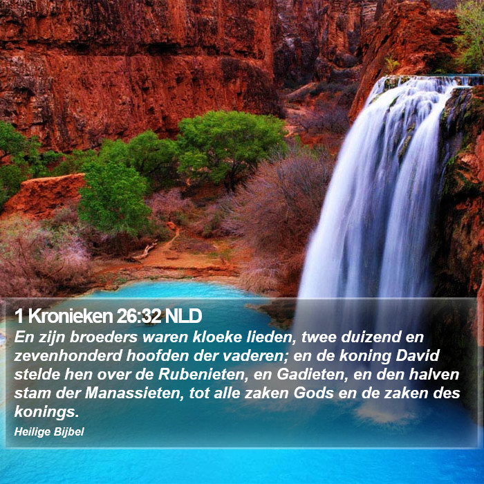 1 Kronieken 26:32 NLD Bible Study