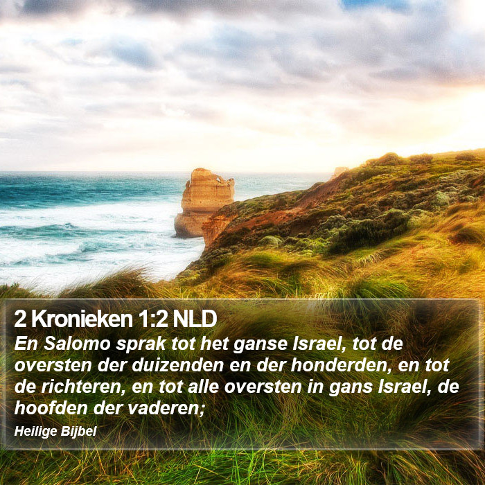 2 Kronieken 1:2 NLD Bible Study