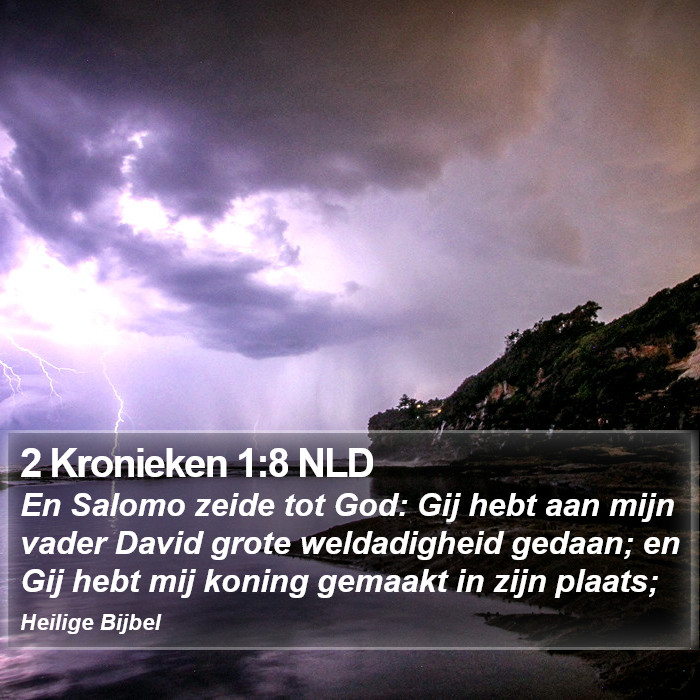 2 Kronieken 1:8 NLD Bible Study